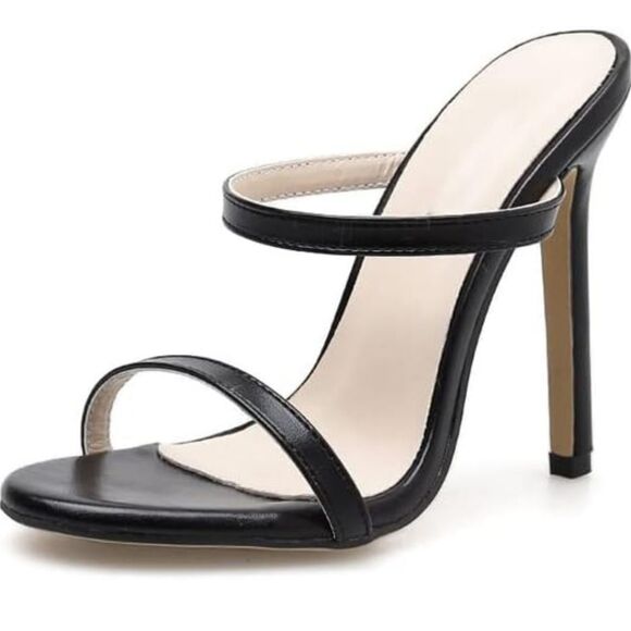 FOREVER 21 HIGH HEELS SLIPPERS WOMEN'S SANDALS G1 - Picture 15 of 16